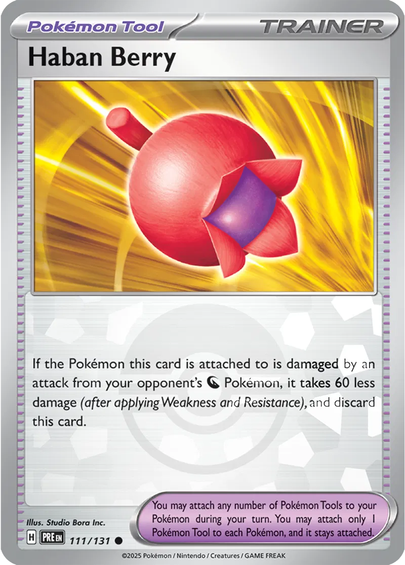 Haban Berry Poke ball Holo